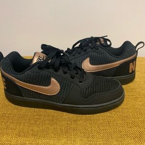 Black and Rose Gold Nike’s